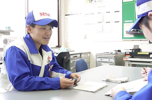 Team members at work in Ishibe Plant