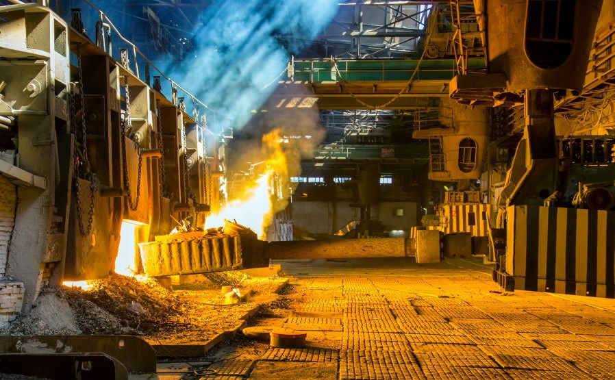 Steel - Metals, Metals Ore production Los ventiladores de extracción de polvo son necesarios en las plantas de procesamiento de mineral para eliminar los niveles elevados de partículas en el aire