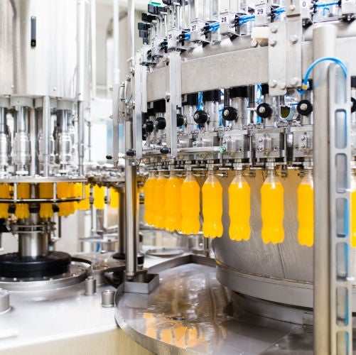 Food - Beverage, Bottles, Conveyor PET bottles