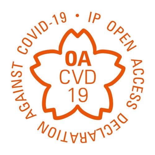 Logo COVID-19, IP Open Access Declaration NSK is among those pledging open access to its IP for those combatting COVID-19