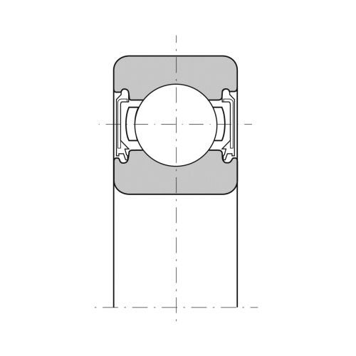 Deep Groove Ball Bearing, Drawing Deep Groove Ball Bearing, Drawing