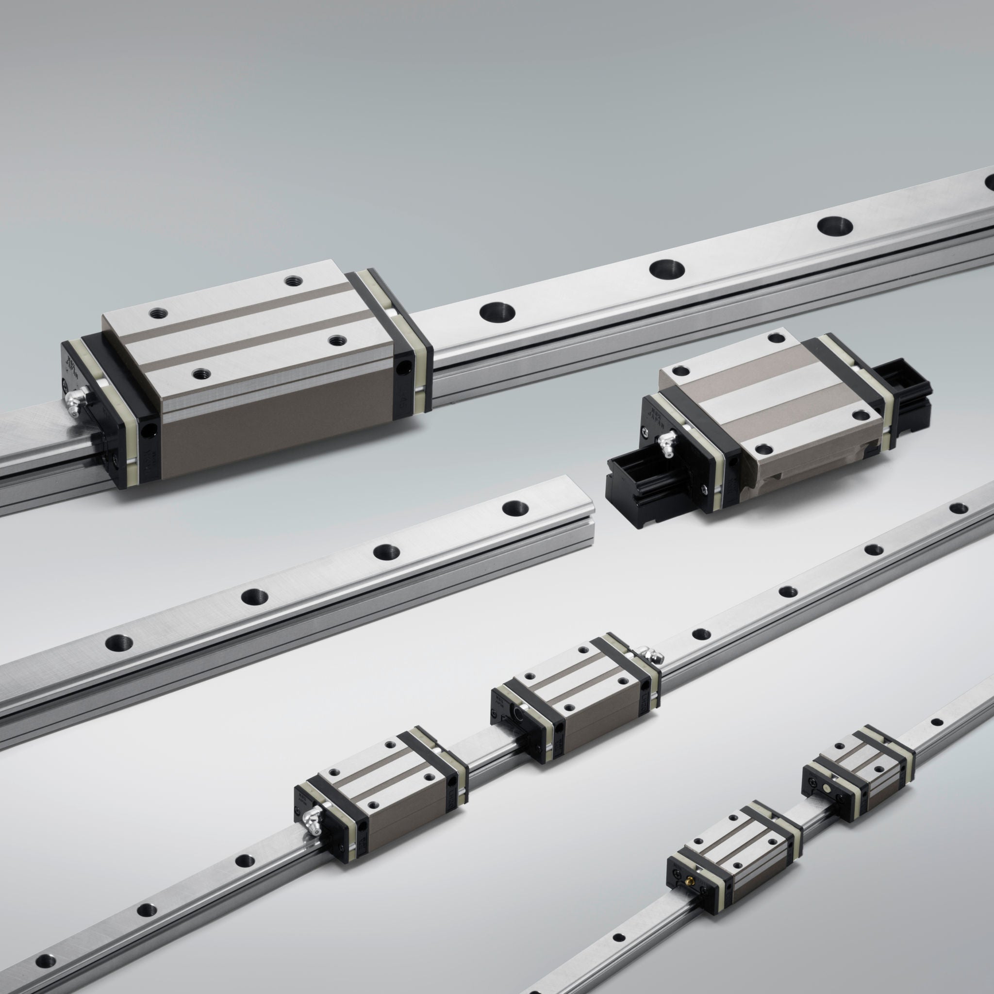 P_LG_NH-NS_4Comp.JPG Linear Guides, NH NS Series, Composing, Foto Japan, JPG