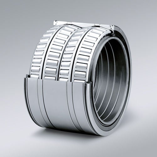 Tapered Roller Bearing, 4-row, Long life, sealed clean. WTF Czterorzędowe łożyska stożkowe NSK w konfiguracji Sealed-Clean oferują od 2 do 4 razy dłuższy okres eksploatacji
