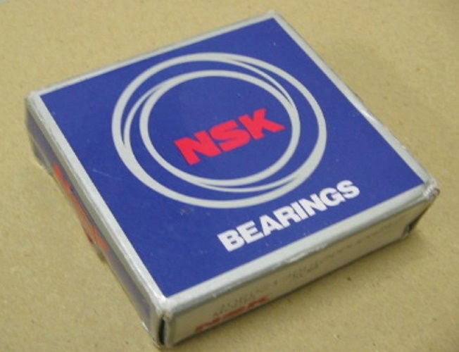 Counterfeit Bearing, Box Highlighting the detail of a counterfeit NSK bearing box