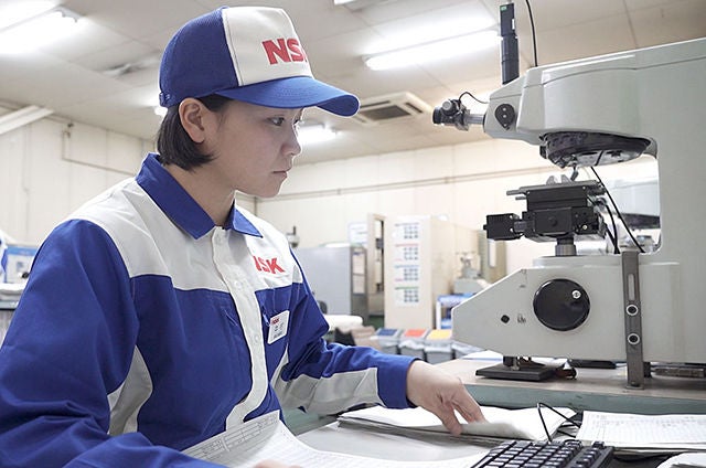 Team members at work in Ishibe Plant